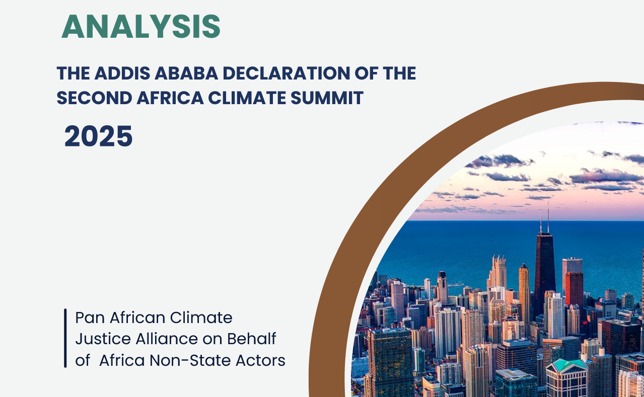 Analysis  for the Addis Ababa Declaration on ACS2